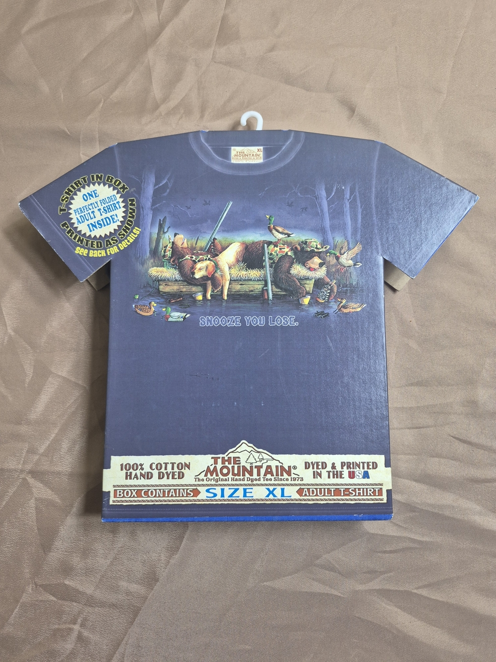 The Mountain Kids "Snooze You Lose" Navy Graphic Tee - The Mountain